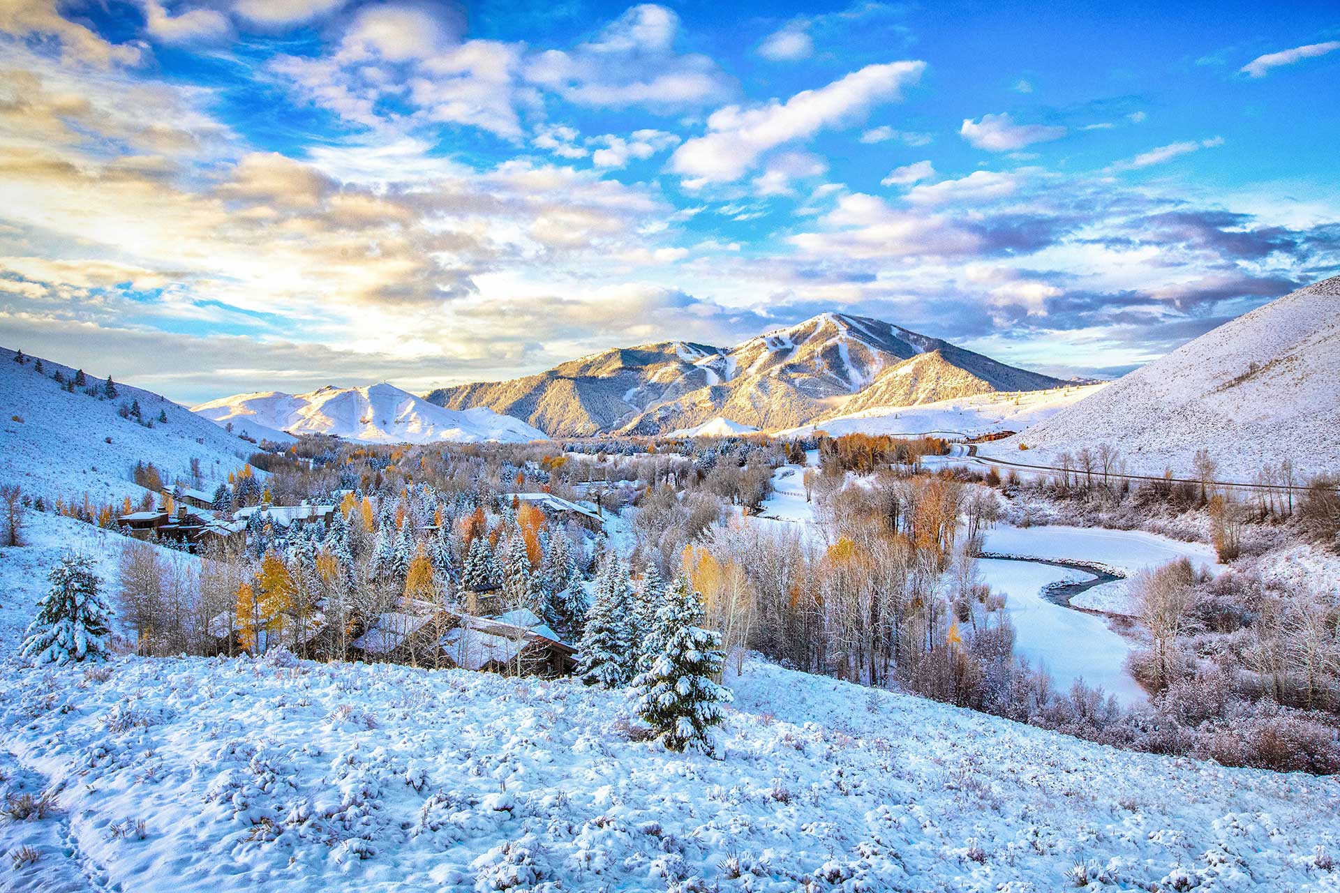 Winter in Sun Valley